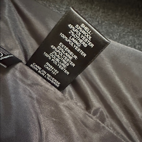 Kenneth Cole Wool Blend Bouclé Car Coat - Picture 4 of 4